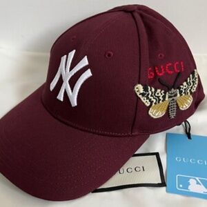 Gucci New York Yankees Baseball Cap Hat